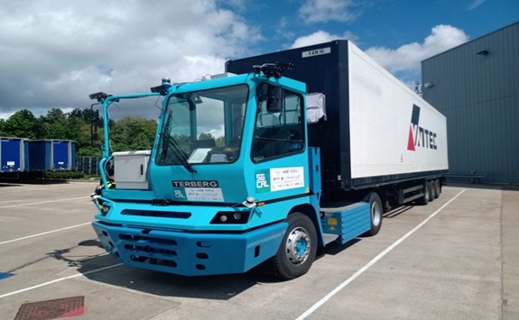 Driverless lorry